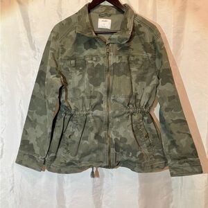 Old Navy Camo Utility Jacket Size XL